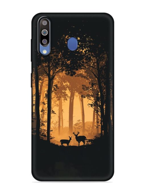 Northern Hardwood Forest Soft Silicone Case for Samsung Galaxy M40 Zapvi