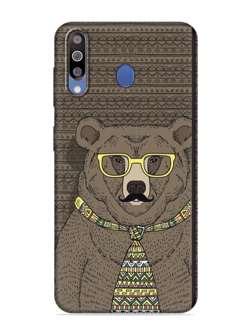 Grizzly Bear Soft Silicone Case for Samsung Galaxy M40 Zapvi