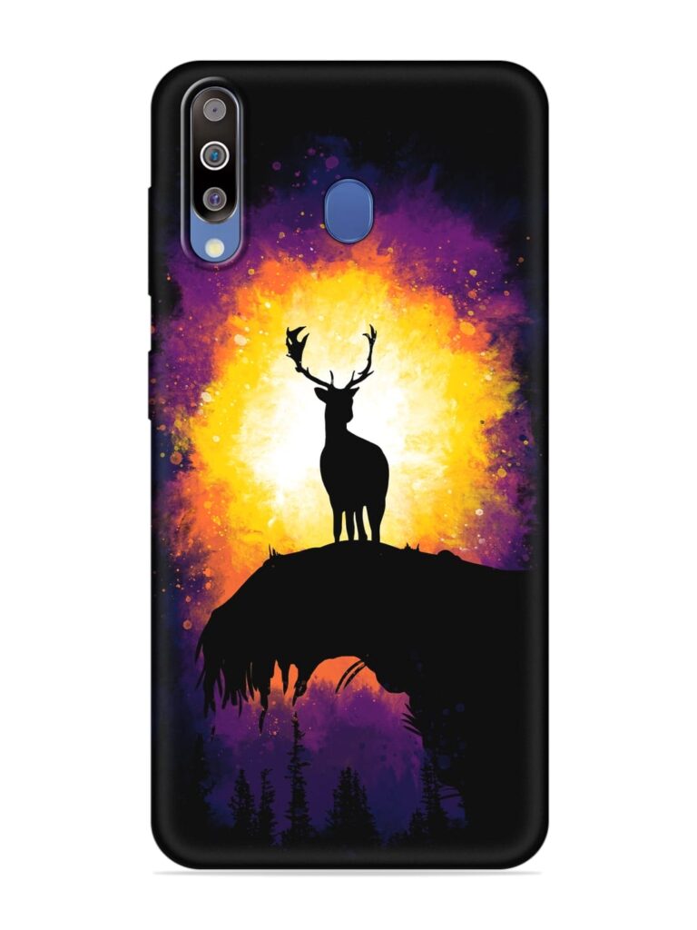 Elk Animal Art Soft Silicone Case for Samsung Galaxy M40 Zapvi