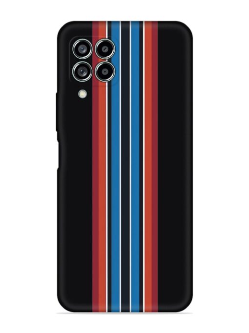Vertical Strips Soft Silicone Case for Samsung Galaxy M53 (5G) Zapvi