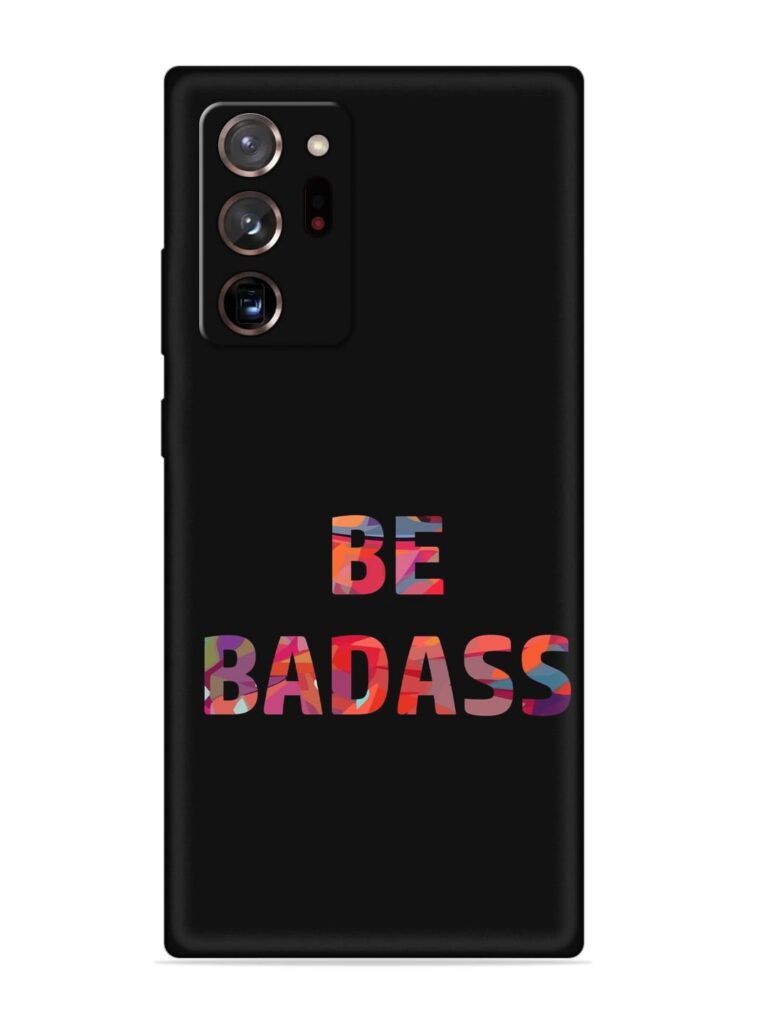 Be Badass Soft Silicone Case for Samsung Galaxy Note 20 Ultra Zapvi