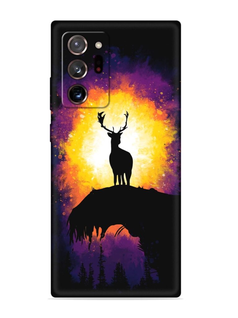 Elk Animal Art Soft Silicone Case for Samsung Galaxy Note 20 Ultra Zapvi