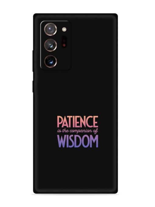 Patience Is The Soft Silicone Case for Samsung Galaxy Note 20 Ultra Zapvi