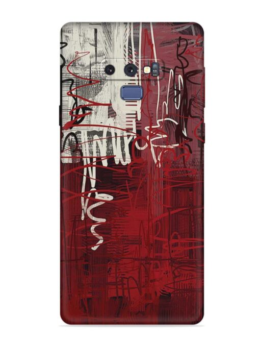 Abstract Background Art Soft Silicone Case for Samsung Galaxy Note 9 Zapvi