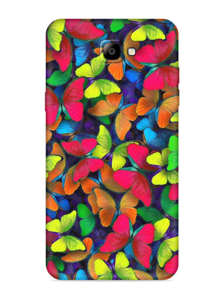 Colors Rainbow Pattern Soft Silicone Case for Samsung Galaxy On Nxt Zapvi