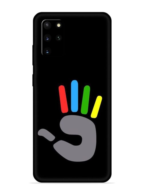 Palm Art Soft Silicone Case for Samsung Galaxy S20 Plus Zapvi