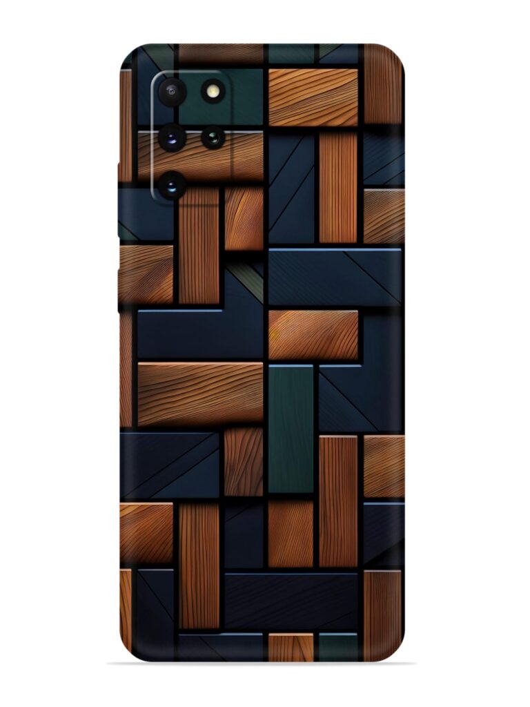 Wooden Background Cubes Soft Silicone Case for Samsung Galaxy S20 Plus Zapvi
