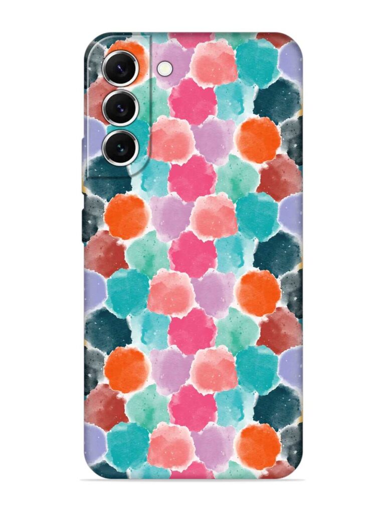 Colorful Seamless Pattern Soft Silicone Case for Samsung Galaxy S21 Plus Zapvi