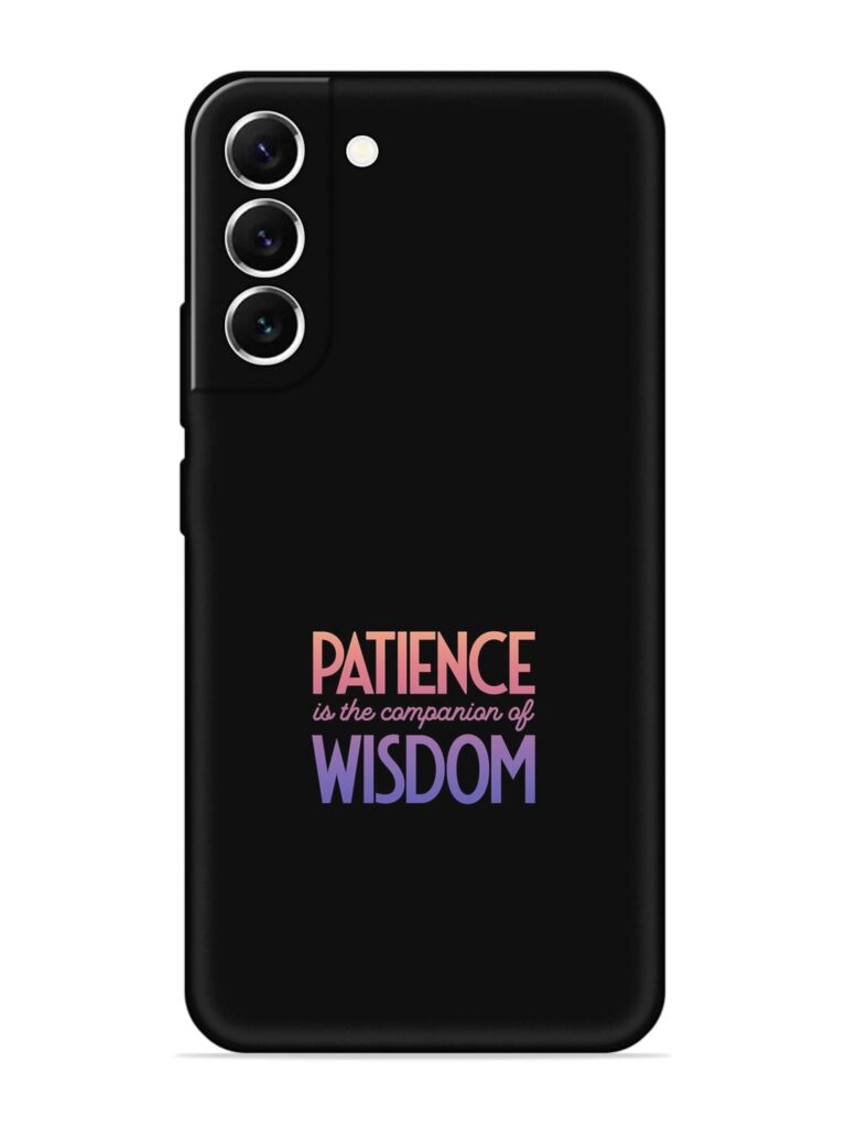 Patience Is The Soft Silicone Case for Samsung Galaxy S21 Plus Zapvi