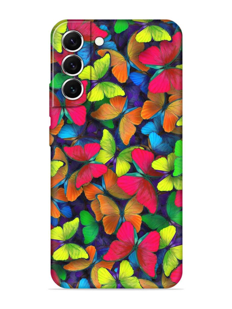 Colors Rainbow Pattern Soft Silicone Case for Samsung Galaxy S22 (5G) Zapvi