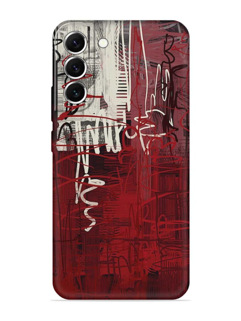 Abstract Background Art Soft Silicone Case for Samsung Galaxy S22 Plus Zapvi
