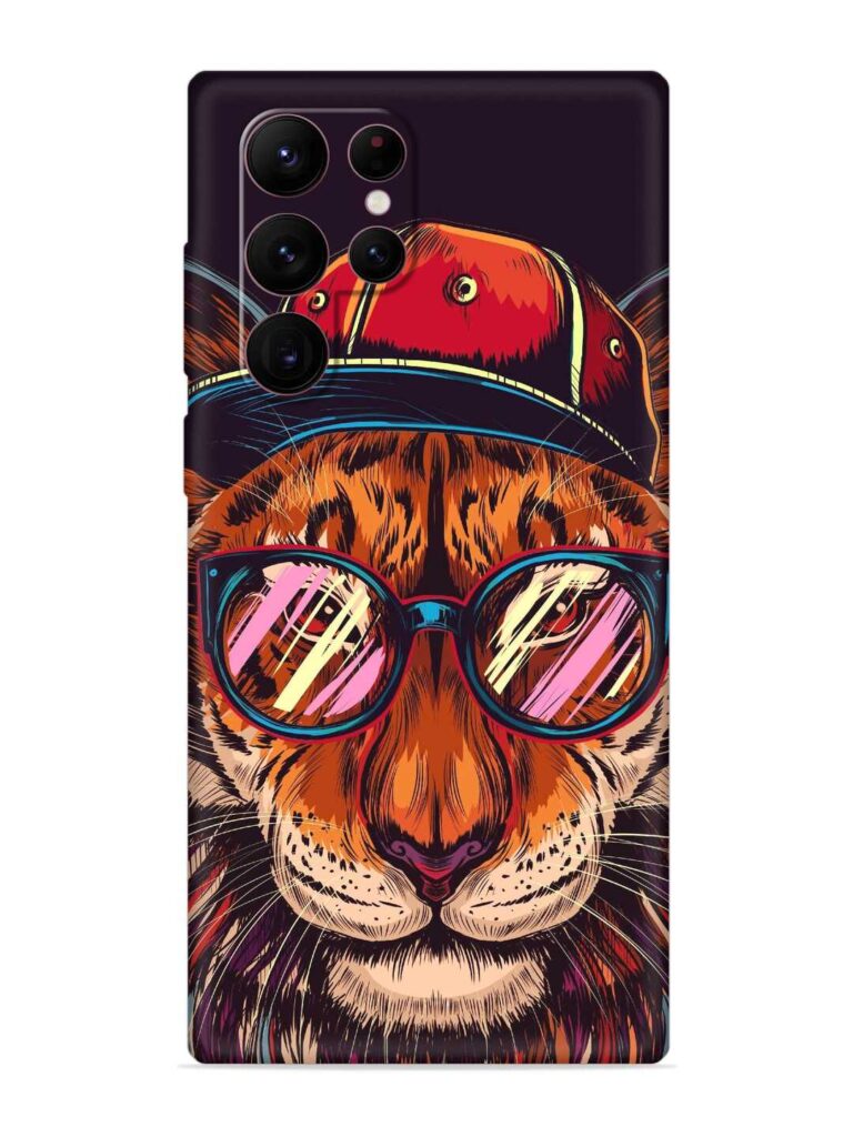 Lion Vector Colorful Soft Silicone Case for Samsung Galaxy S22 Ultra Zapvi
