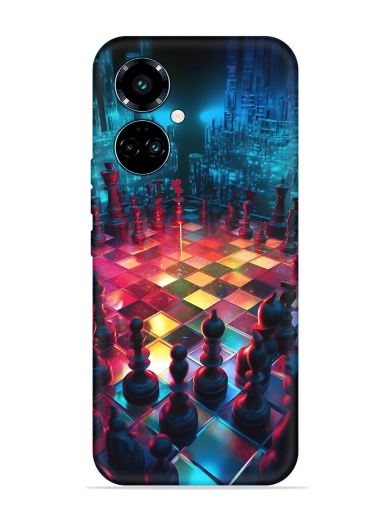 Chess Table Soft Silicone Case for Tecno Camon 19 Pro (5G) Zapvi
