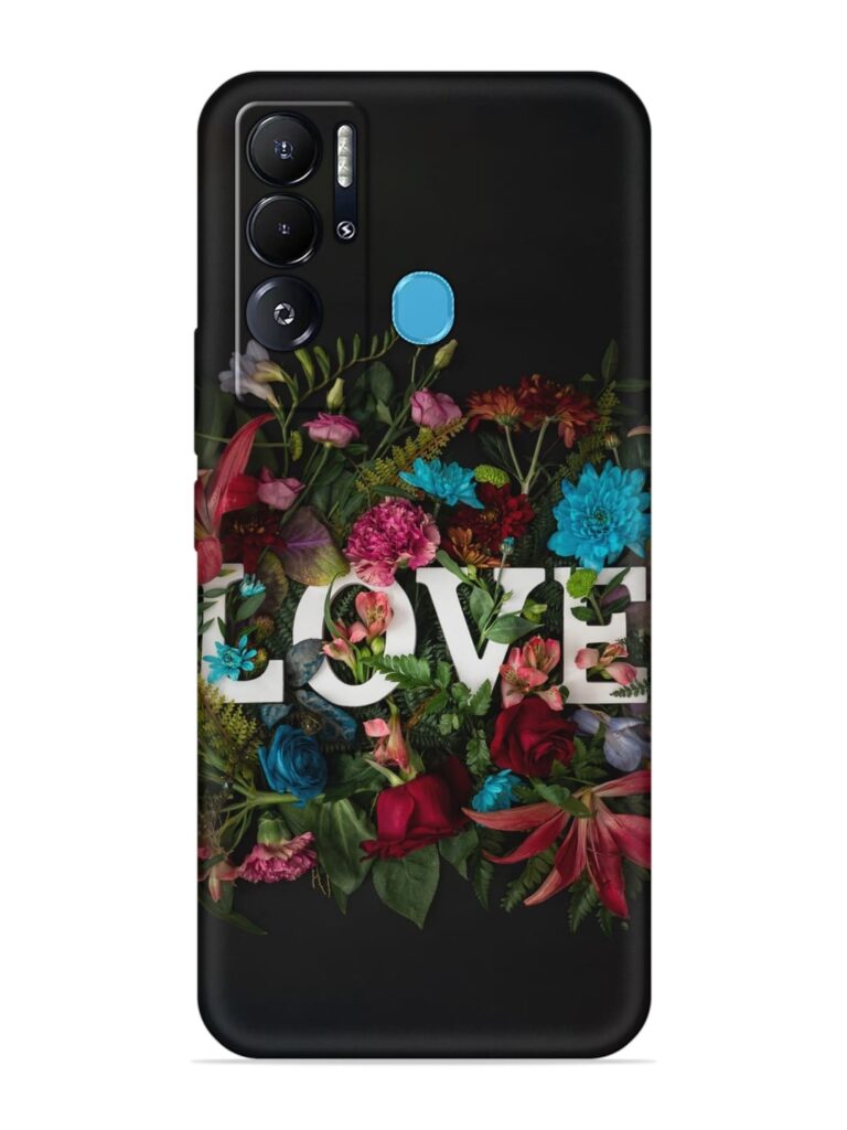 Lover Flower Art Soft Silicone Case for Tecno Pova Neo Zapvi