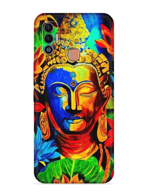 Buddha'S Serenity Soft Silicone Case for Tecno Spark 7T Zapvi