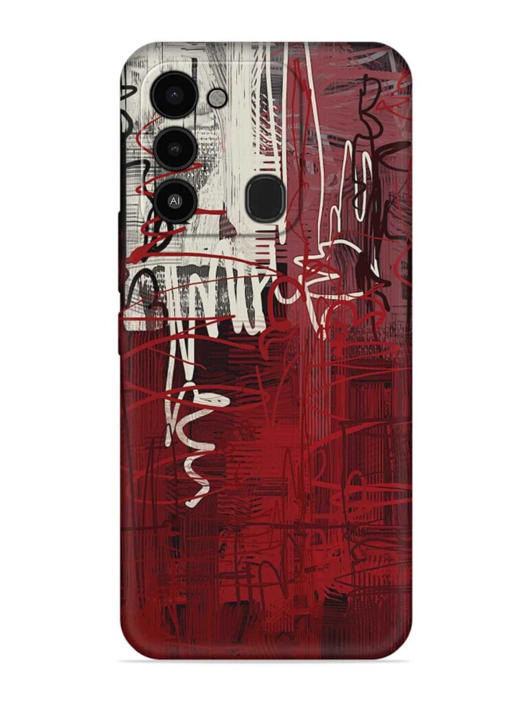 Abstract Background Art Soft Silicone Case for Tecno Spark 8C Zapvi