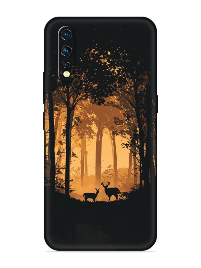 Northern Hardwood Forest Soft Silicone Case for Vivo S1 Zapvi