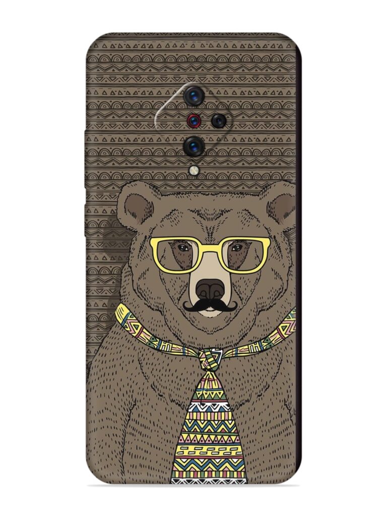 Grizzly Bear Soft Silicone Case for Vivo S1 Pro Zapvi