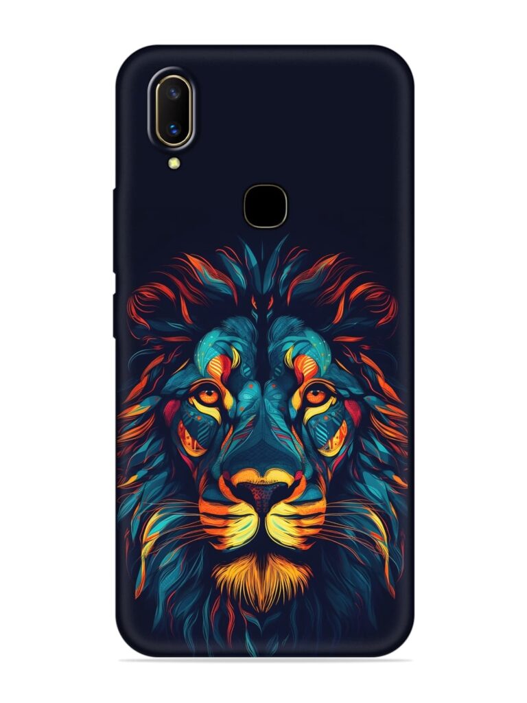 Colorful Lion Soft Silicone Case for Vivo V11 Zapvi