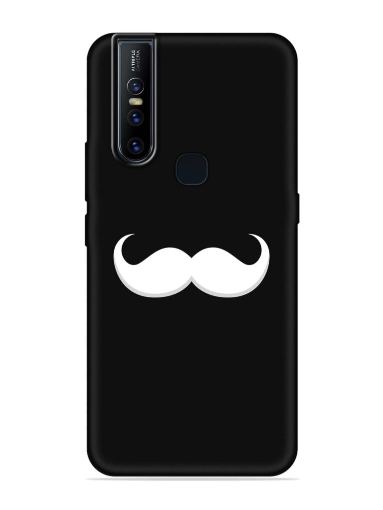 Mustache Vector Soft Silicone Case for Vivo V15 Zapvi