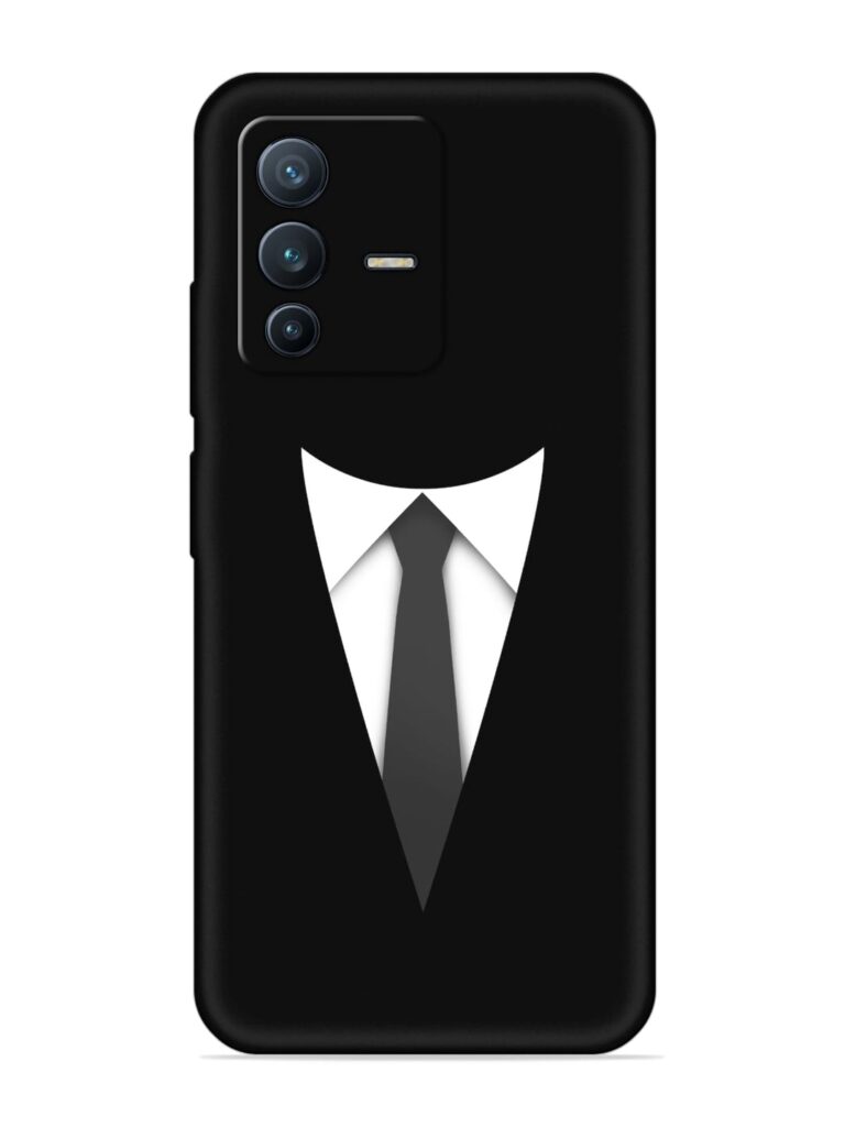 Dark Suit Soft Silicone Case for Vivo V23 (5G) Zapvi
