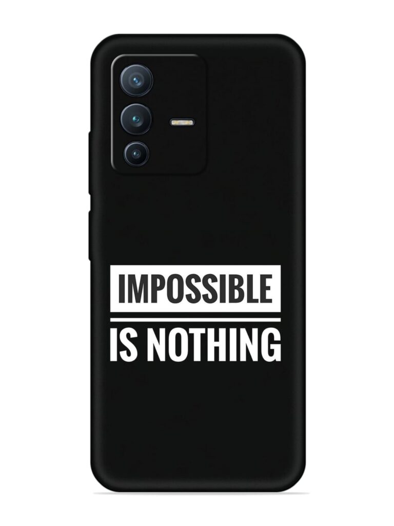 Impossible Is Nothing Soft Silicone Case for Vivo V23 (5G) Zapvi