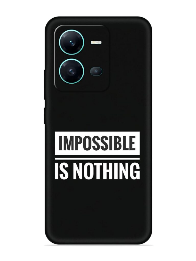 Impossible Is Nothing Soft Silicone Case for Vivo V25 (5G) Zapvi