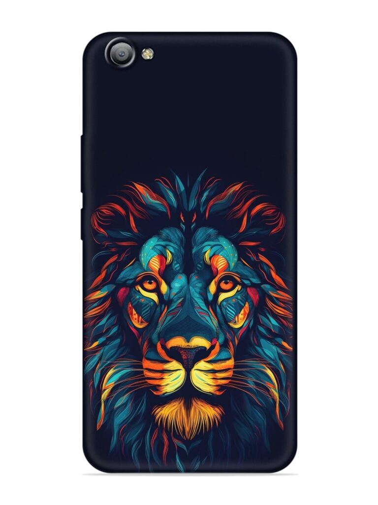 Colorful Lion Soft Silicone Case for Vivo V5s Zapvi