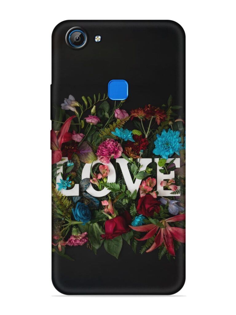 Lover Flower Art Soft Silicone Case for Vivo V7 Zapvi