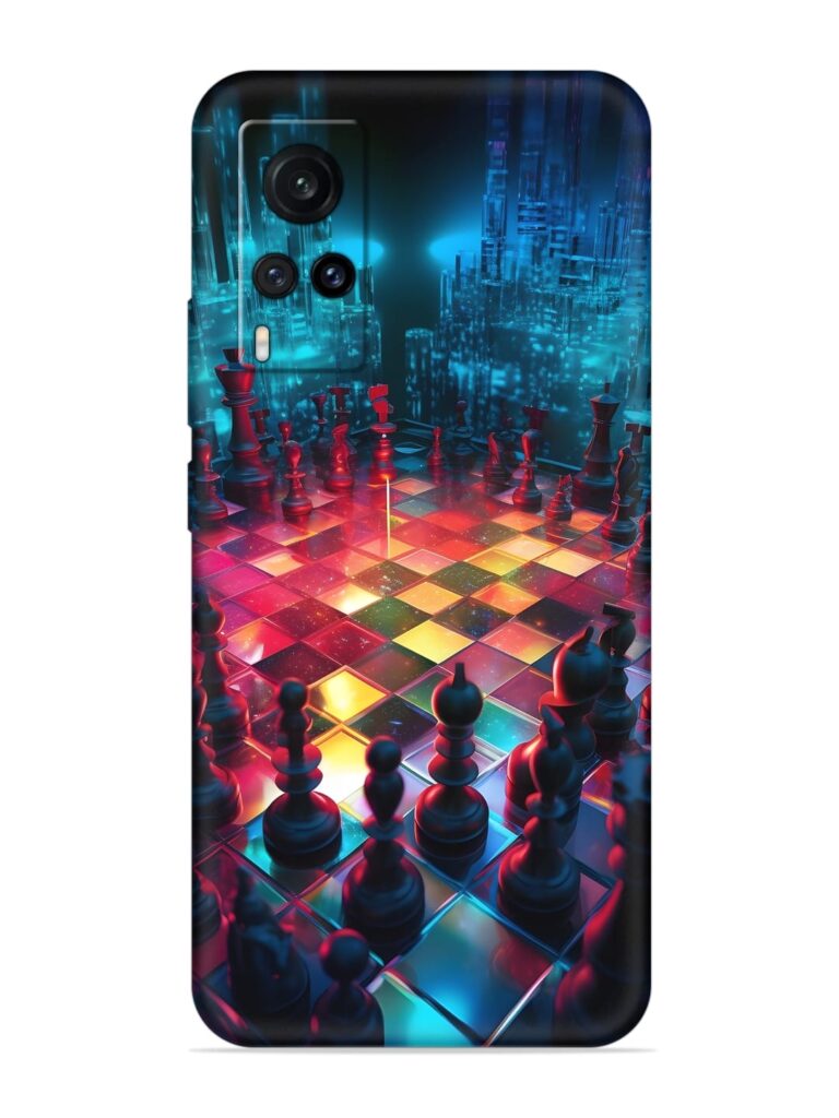 Chess Table Soft Silicone Case for Vivo X60 Zapvi