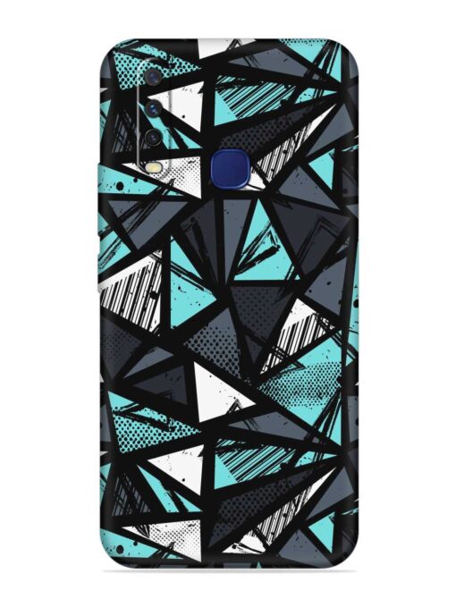 Abstract Seamless Soft Silicone Case for Vivo Y12 Zapvi