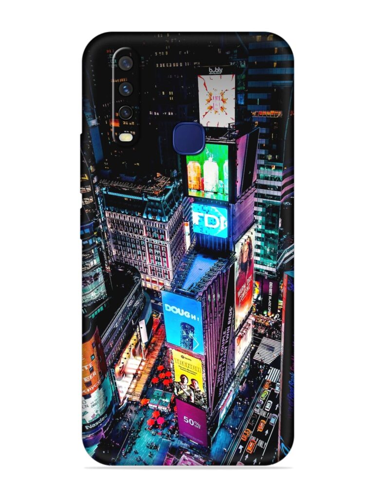 Times Square Soft Silicone Case for Vivo Y12 Zapvi