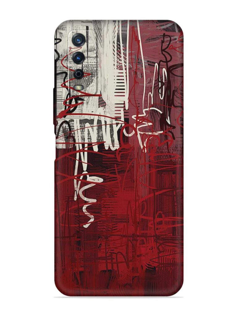 Abstract Background Art Soft Silicone Case for Vivo Y12G Zapvi