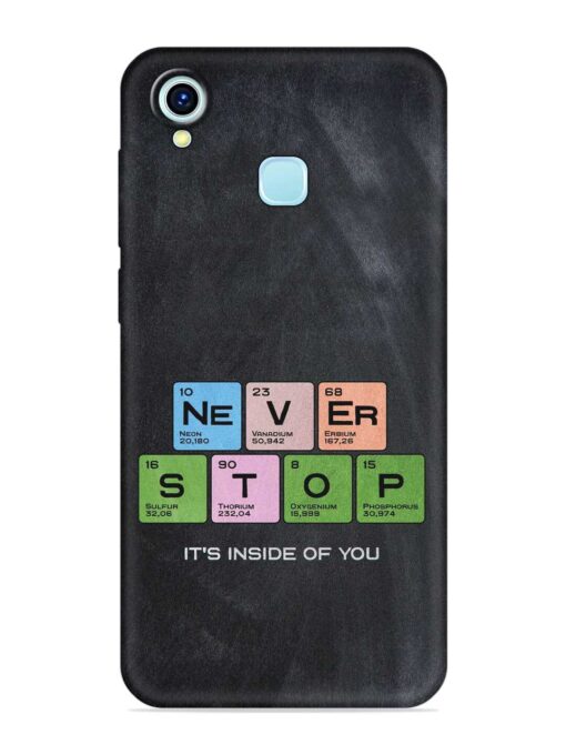 Never Stop It'S Inside Of You Soft Silicone Case for Vivo Y1s Zapvi