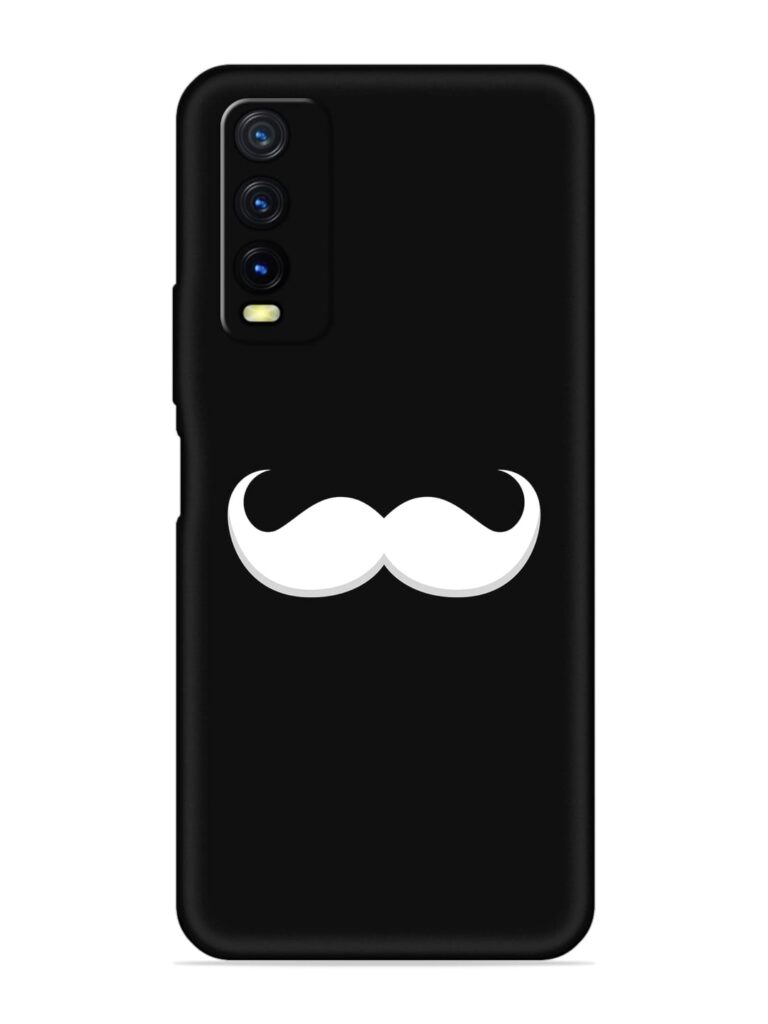 Mustache Vector Soft Silicone Case for Vivo Y20T Zapvi