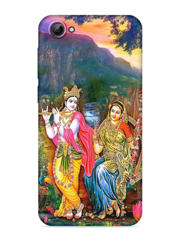 Radha Krishna Painting Soft Silicone Case for Vivo Y67 Zapvi