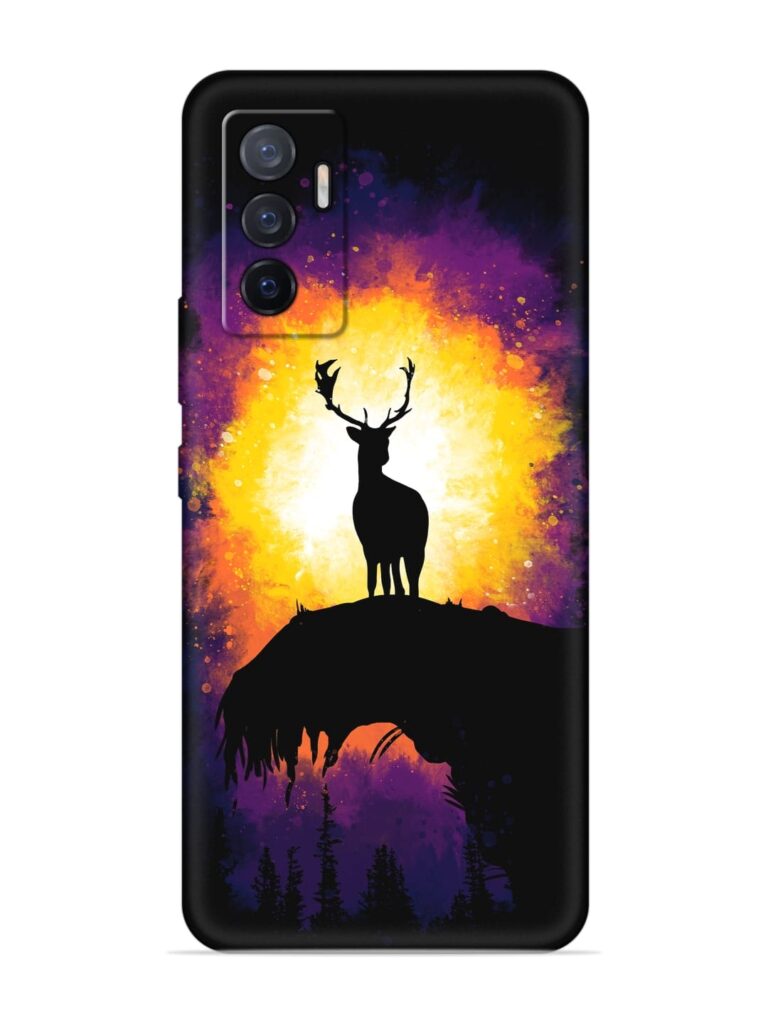 Elk Animal Art Soft Silicone Case for Vivo Y75 (4G) Zapvi