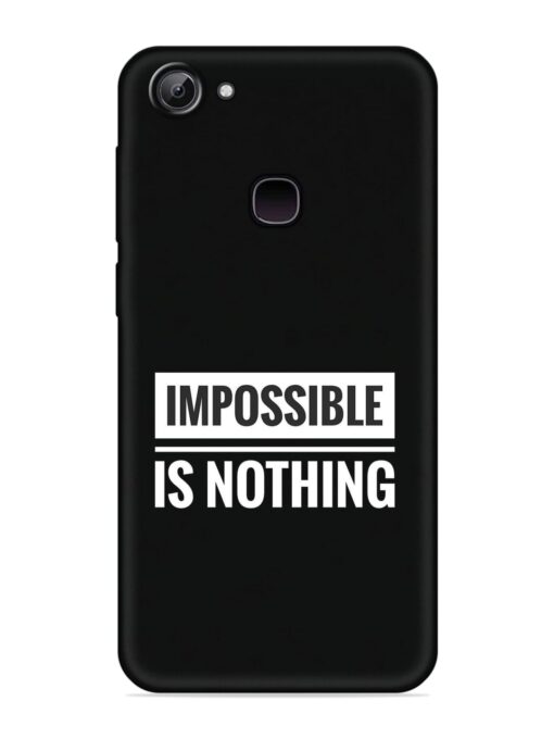 Impossible Is Nothing Soft Silicone Case for Vivo Y81 Zapvi