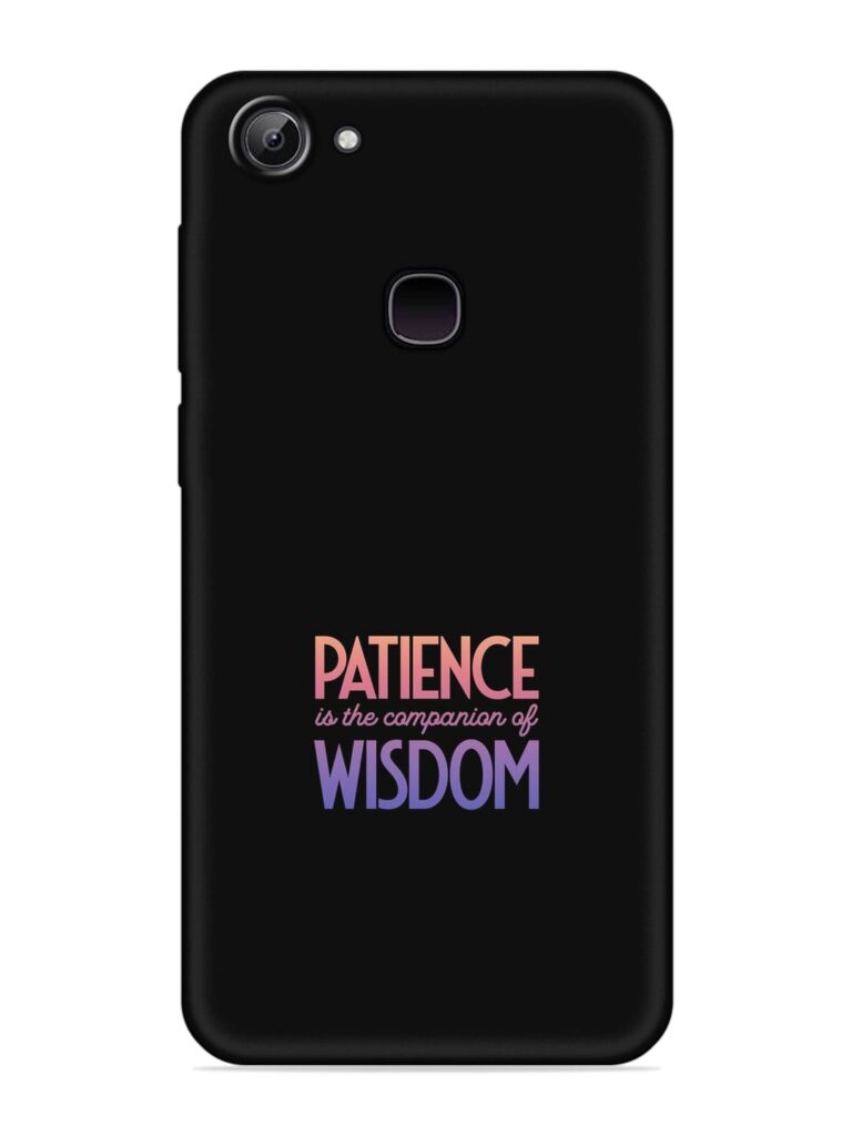 Patience Is The Soft Silicone Case for Vivo Y83 Zapvi