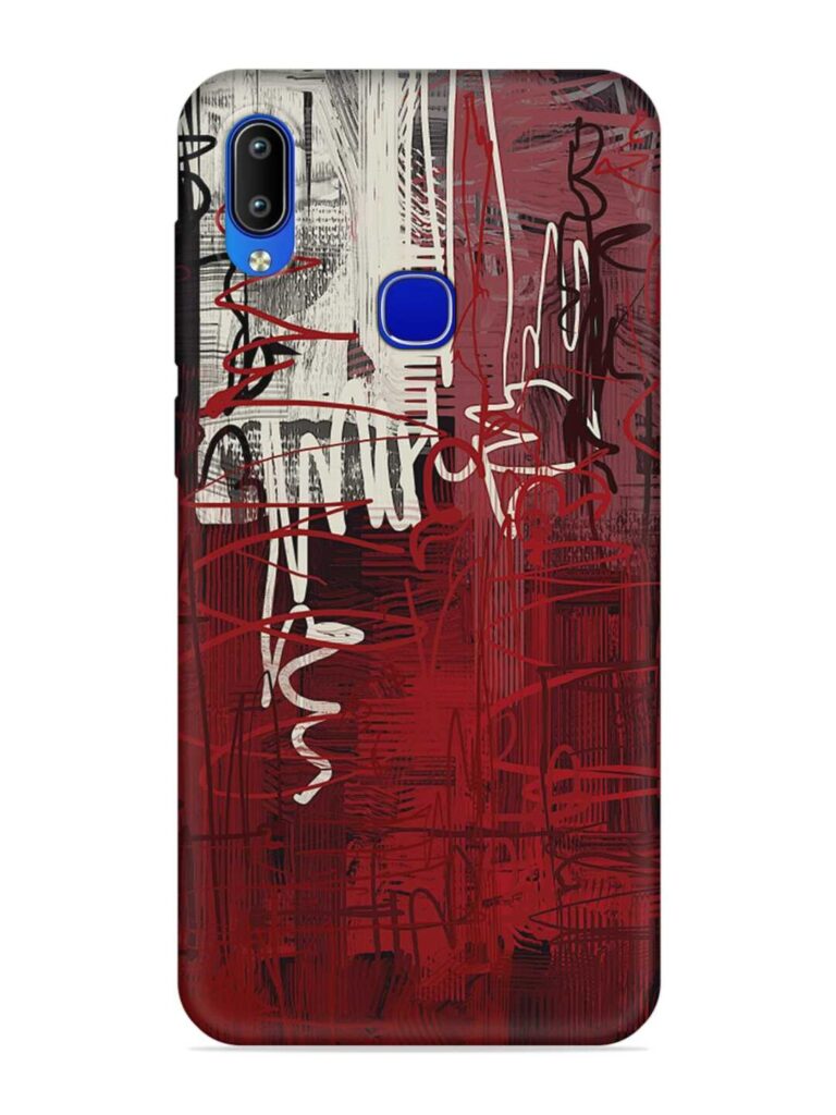 Abstract Background Art Soft Silicone Case for Vivo Y85 Zapvi