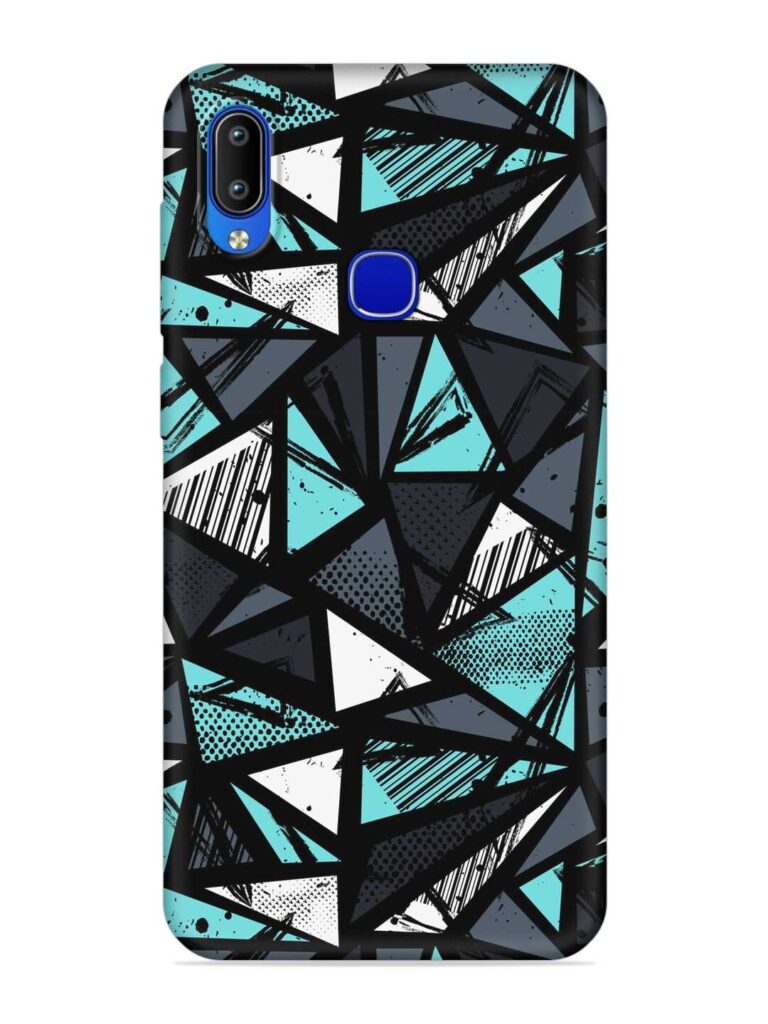 Abstract Seamless Soft Silicone Case for Vivo Y89 Zapvi