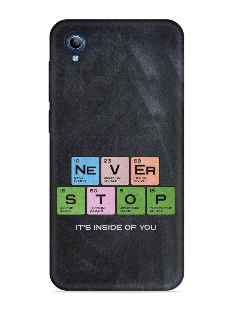 Never Stop It'S Inside Of You Soft Silicone Case for Vivo Y90 Zapvi