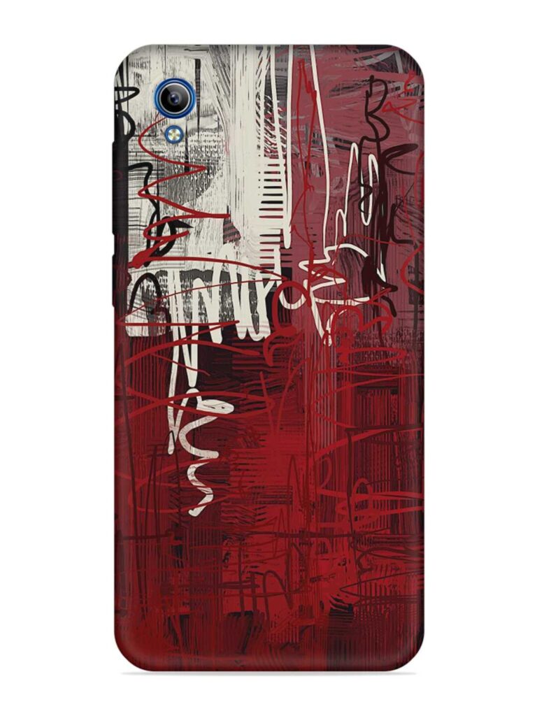 Abstract Background Art Soft Silicone Case for Vivo Y90 Zapvi