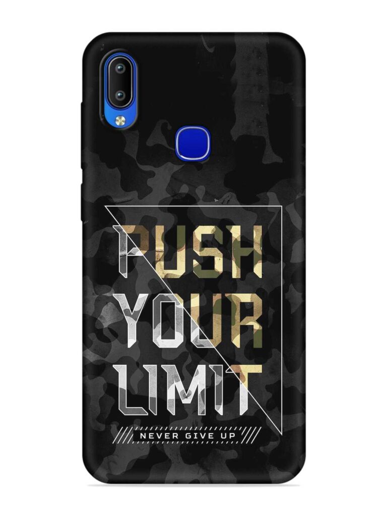 Push Your Limits Soft Silicone Case for Vivo Y91 Zapvi
