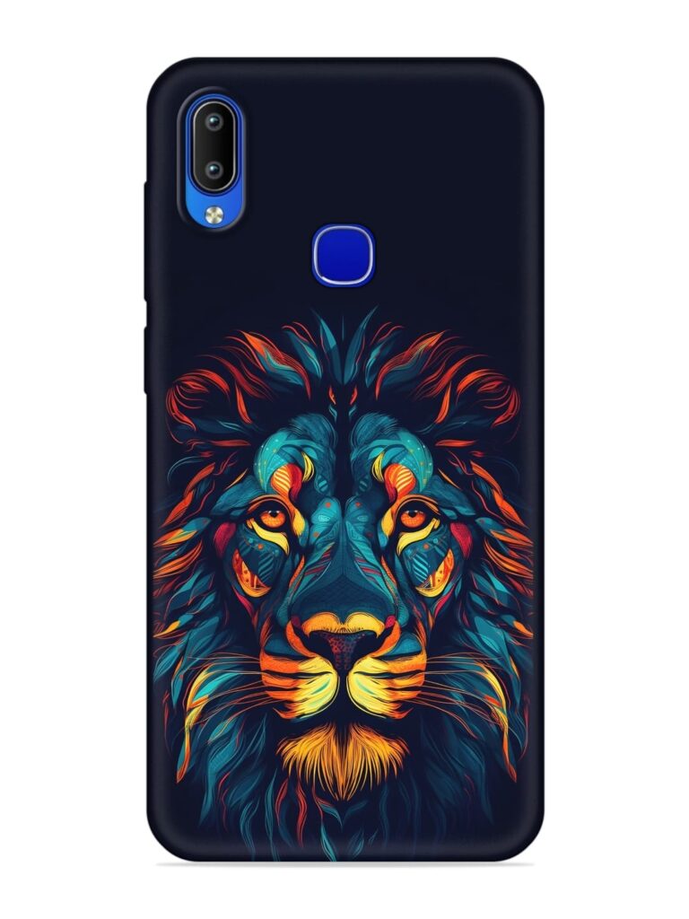 Colorful Lion Soft Silicone Case for Vivo Y91 Zapvi