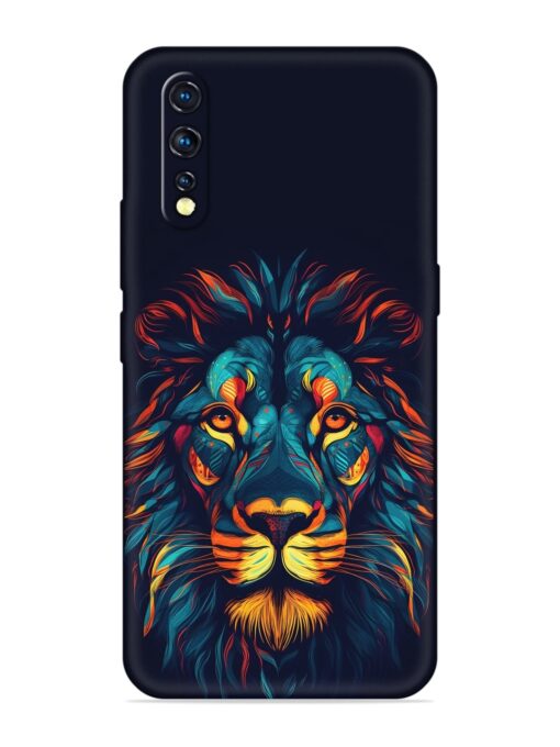 Colorful Lion Soft Silicone Case for Vivo Z1x Zapvi