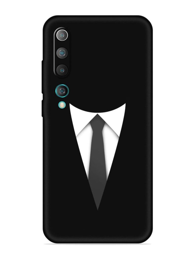 Dark Suit Soft Silicone Case for Xiaomi Mi 10 Zapvi
