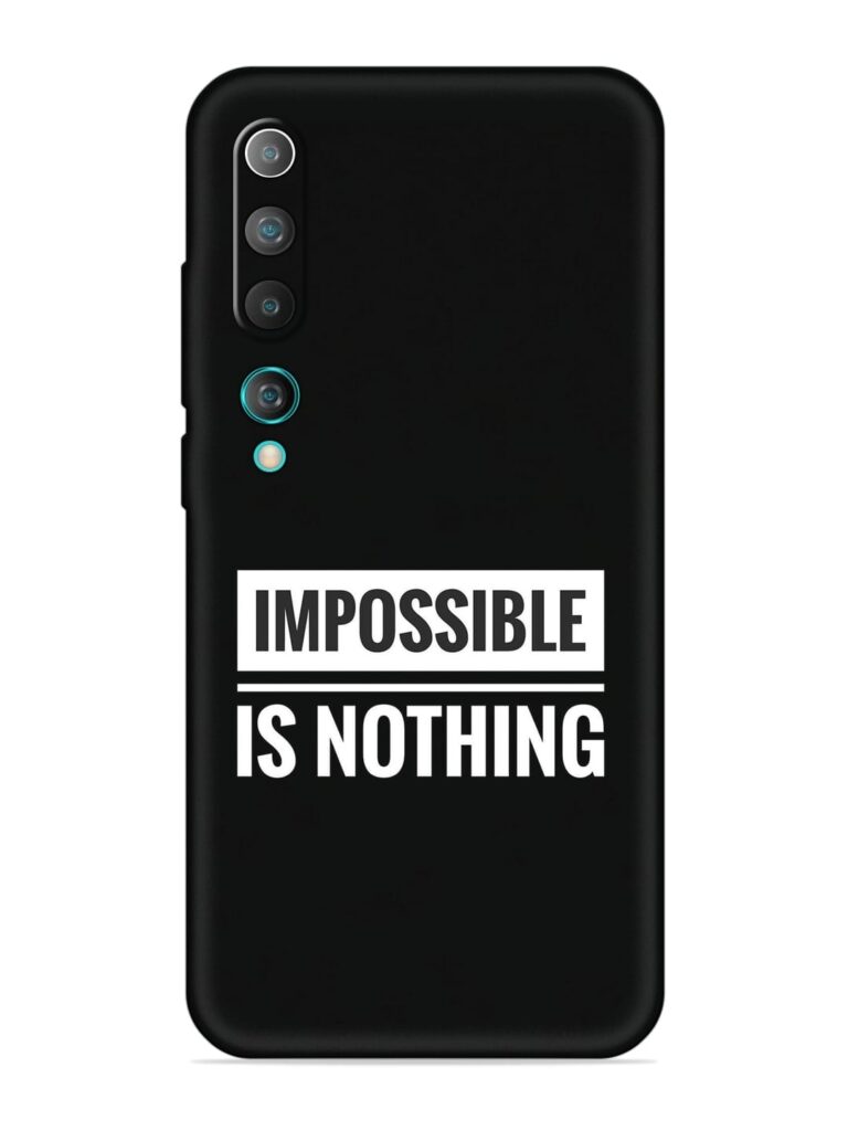 Impossible Is Nothing Soft Silicone Case for Xiaomi Mi 10 Zapvi
