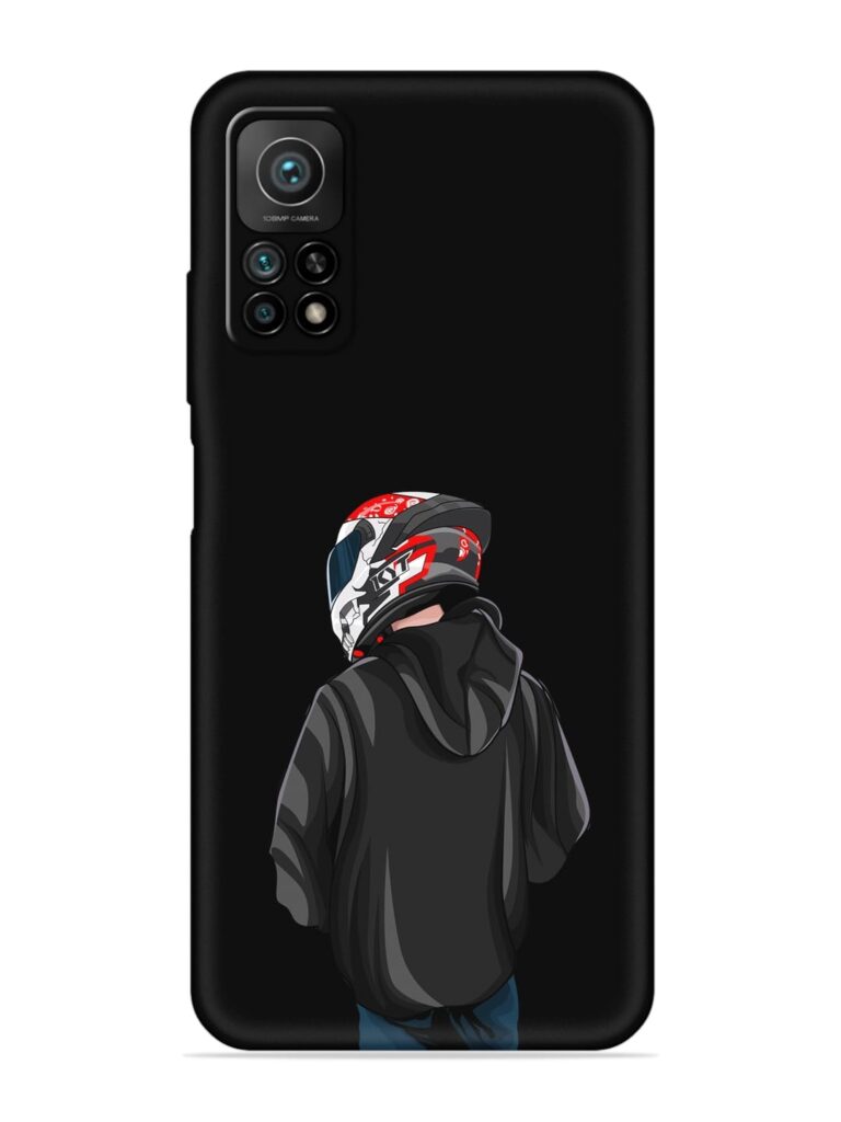 Motorcycle Rider Soft Silicone Case for Xiaomi Mi 10T (5G) Zapvi