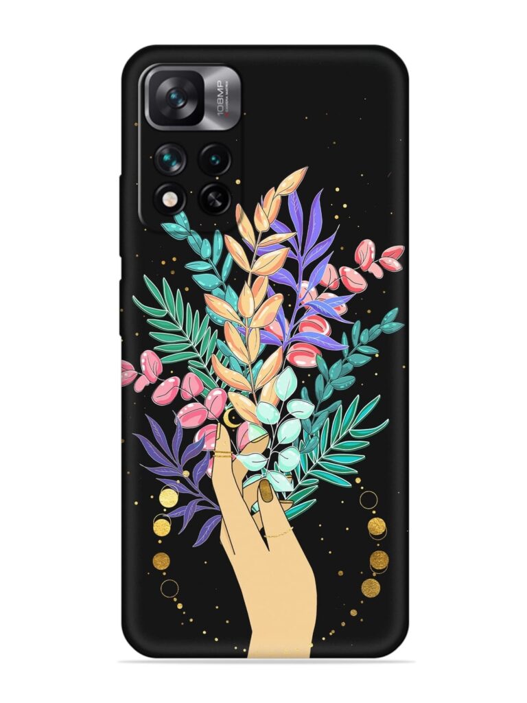 Just Flora Ii Soft Silicone Case for Xiaomi Mi 11i HyperCharge (5G) Zapvi